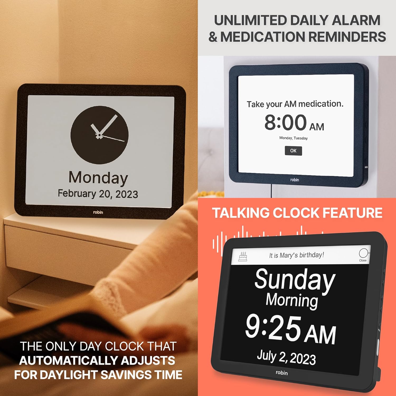 Robin Day Clock